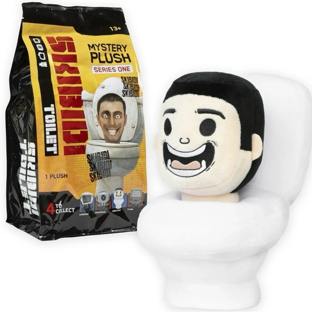 Skibidi Toilet Collectible 11" Skibidi Toilet Plush Toy Series 1